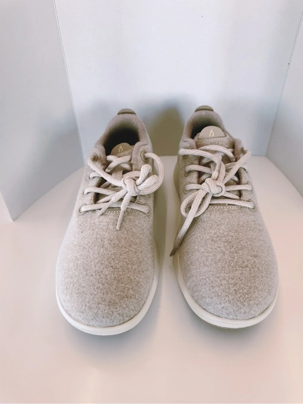 NWOT Allbirds Wool Runners Natural Light Beige Merino Wool Sneakers, Size 10